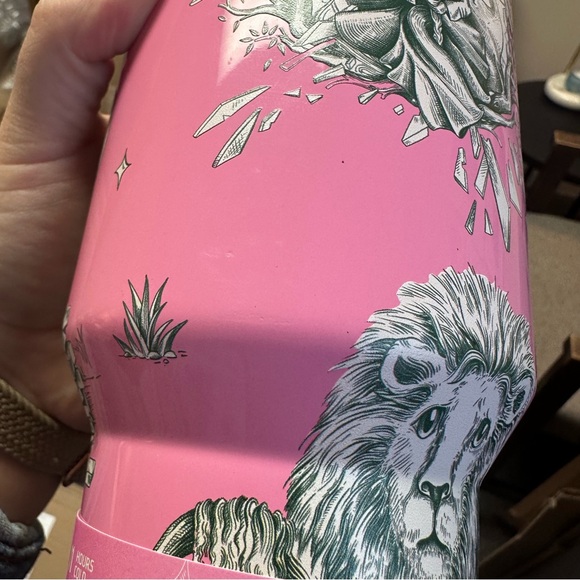 Stanley 40 oz. Special limited edition Pink Ozian Reprise WICKED tumbler NWT - Picture 5 of 10